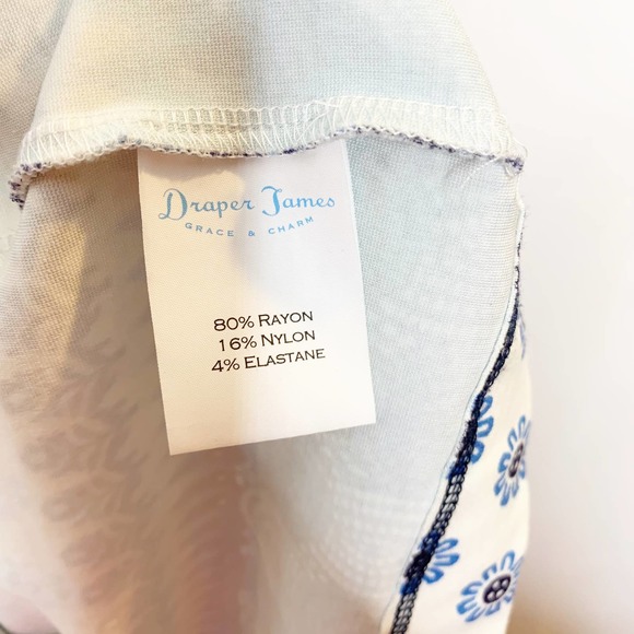 Draper James Floral Patterned Short Sleeve Dress - Picture 5 of 6